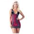 Cottelli - robe exclusive en dentelle (rouge-noir)