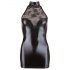 Cottelli - robe mini noire en dentelle brillante