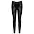 Noir - Pantalon Long Brillant (Noir)