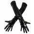 Black Level - gants en vinyle brillant (noir) - M