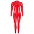 LATEX - combinaison à manches longues pour femme (rouge)