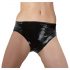 LATEX - culotte avec gode intégré pour femme (noir) - M