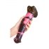 Bad Horse - dildo en silicone en forme de harnais de cheval - 24 cm (marron-rose)