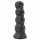 Toppedmonster - godemichet crâne - 22 cm (noir)