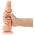 Strap-on-me S - double couche, gode réaliste avec ventouse (naturel)