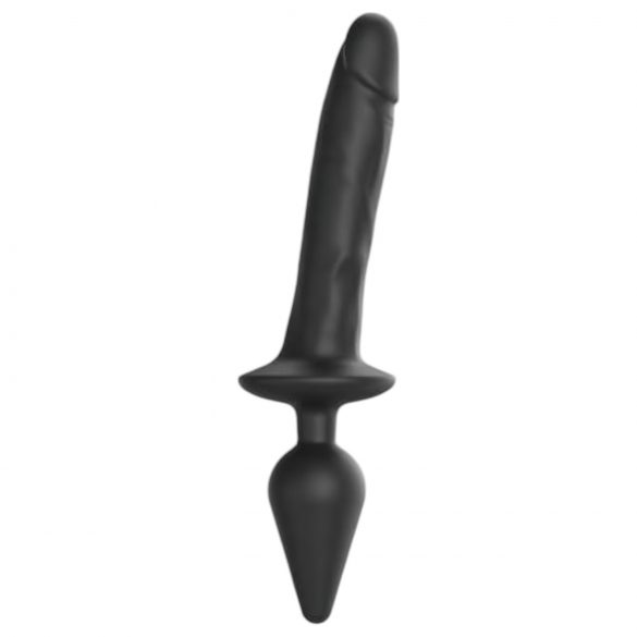 / Strap-on-me Swith Realistic XXL - 2en1 gode en silicone (noir)