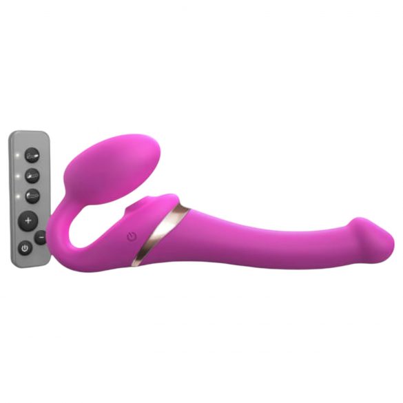 Strap-on-me S - vibromasseur à ondes d'air - petit (rose)