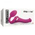 Strap-on-me S - vibromasseur à ondes d'air - petit (rose)