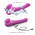 Strap-on-me S - vibromasseur à ondes d'air - petit (rose)