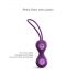 Love to Love Joia - duo de boules de geisha en silicone (violet)