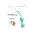 Love to Love Joia - duo de boules de geisha en silicone (menthe)