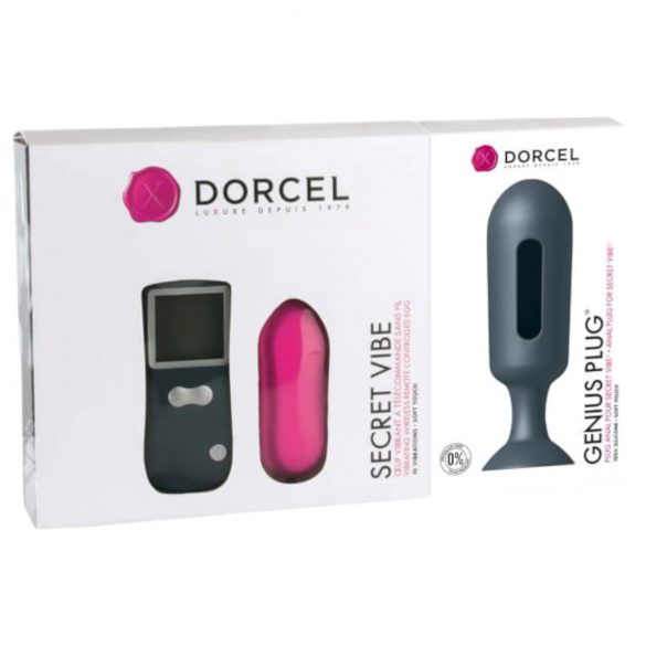 Dorcel Secret Vibe - oeuf vibrant sans fil (2 pièces)