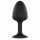 Bouchon anal Dorcel Geisha Plug Diamond M - avec pierre blanche (noir)