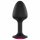 Dorcel Geisha Plug Ruby XL - plug anal avec pierre rose (noir)