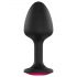 Dorcel Geisha Plug Ruby XL - plug anal avec pierre rose (noir)