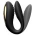 Dorcel Amant Parfait - vibromasseur pour couple rechargeable (noir)