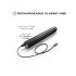 Muse Noire 2.0 - Vibrateur Rechargeable (Noir)