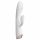 Dorcel Flexi Rabbit - vibromasseur avec stimulateur de clitoris chauffant (blanc)