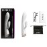 Dorcel Flexi Rabbit - vibromasseur avec stimulateur de clitoris chauffant (blanc)