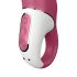 Satisfyer Petting Hippo - vibromasseur rechargeable et étanche (magenta)