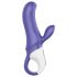 Satisfyer Magic Bunny - Vibromasseur étanche avec stimulateur (bleu)