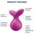 Satisfyer Viva la Vulva 3 - vibromasseur clitoridien (violet)