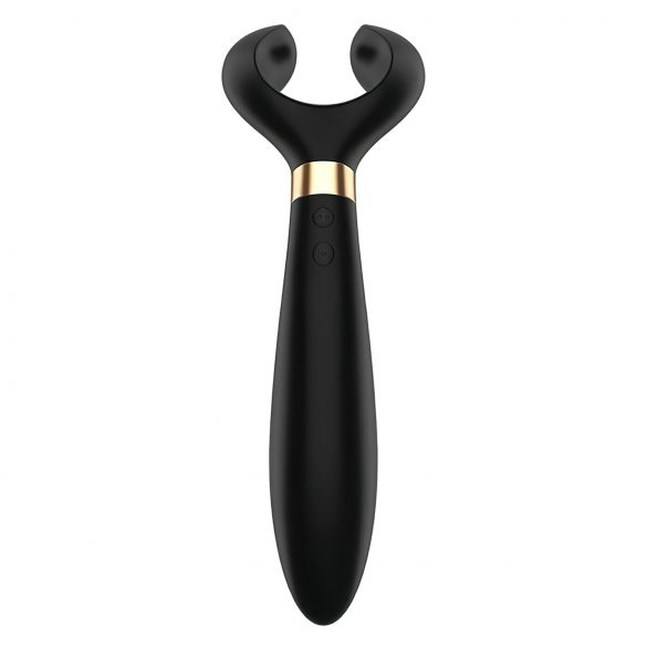 Satisfyer Endless Fun - vibromasseur pour couple, rechargeable et étanche (noir)