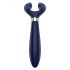 Satisfyer Endless Fun - vibromasseur pour couples rechargeable et étanche (bleu)