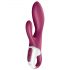 Satisfyer Heated Affair - Vibromasseur chauffant à bras rouge