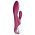 Satisfyer Heated Affair - Vibromasseur chauffant à bras rouge