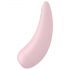 Satisfyer Curvy 2+ - stimulateur intelligent à ondes d'air pour clitoris (rose)