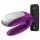 Satisfyer Double Fun - vibromasseur intelligent pour couple (violet)