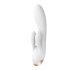 Satisfyer Double Flex - Vibromasseur connecté à double tête (blanc)