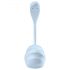 Satisfyer Smooth Petal - œuf vibrant intelligent (bleu)