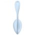 Satisfyer Smooth Petal - œuf vibrant intelligent (bleu)