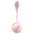 Satisfyer Ribbed Petal - œuf vibrant télécommandé (rose)