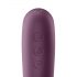 Satisfyer Dual Kiss - 2 en 1, vibromasseur rechargeable vaginal et clitoridien (violet)