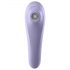 Satisfyer Dual Pleasure - vibromasseur intelligent 2 en 1 à ondes d'air (violet)