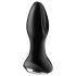 Satisfyer Rotator Plug 2 - vibromasseur anal à perles rechargeable (noir)