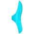 Satisfyer Teaser - vibromasseur doigt rechargeable et étanche (turquoise)