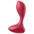 Satisfyer Backdoor Lover - vibromasseur anal rechargeable et étanche (rouge)