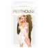 Penthouse Sweet Beast - ensemble babydoll rose (blanc)