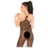 / Penthouse Love on Fire - tenue féline scintillante avec string (noir)