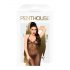 / Penthouse Love on Fire - tenue féline scintillante avec string (noir)