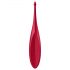 Satisfyer Twirling Fun - vibromasseur clitoridien étanche rechargeable (rouge)