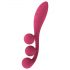 Satisfyer Tri Ball 1 - vibromasseur multifonction rechargeable (rouge)