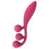 Satisfyer Tri Ball 1 - vibromasseur multifonction rechargeable (rouge)