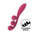 Satisfyer Tri Ball 1 - vibromasseur multifonction rechargeable (rouge)