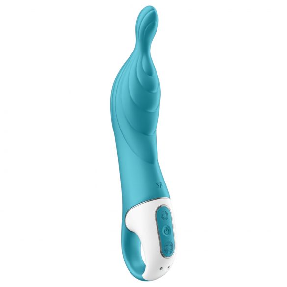 Satisfyer A-Mazing 2 - vibromasseur pour le point A, rechargeable (turquoise)