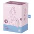 Satisfyer Vulva Lover 3 - stimulateur clitoridien à ondes d'air rechargeable (rose)